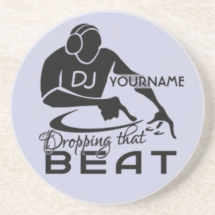 DJ custom coaster