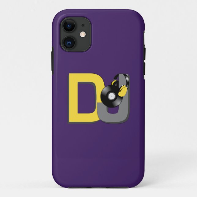 DJ custom colour iPhone case (Back)