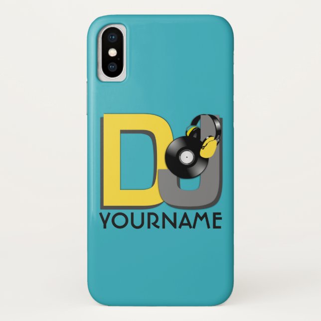 DJ custom colour & monogram cases (Back)