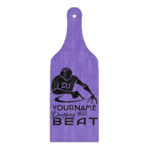 DJ custom colour & monogram cutting board