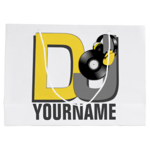 DJ custom gift bags