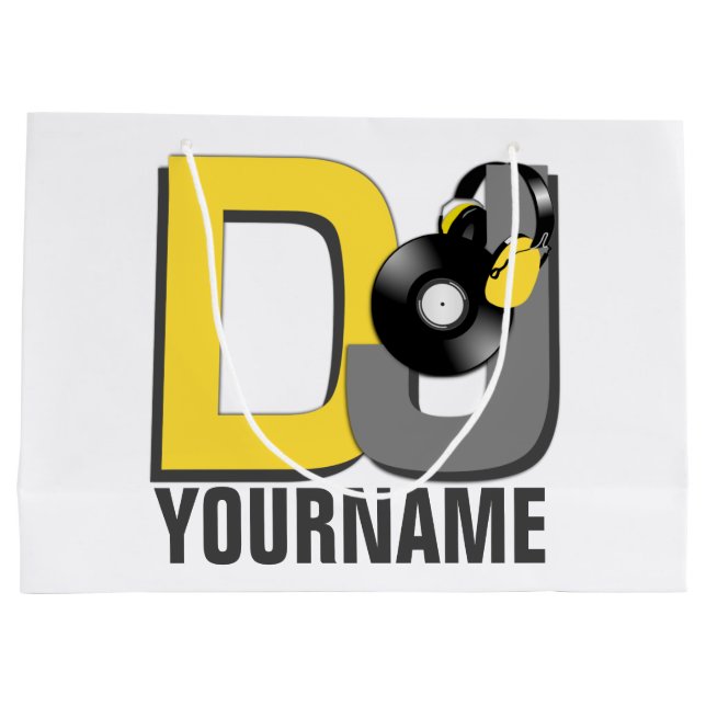 DJ custom gift bags (Back)