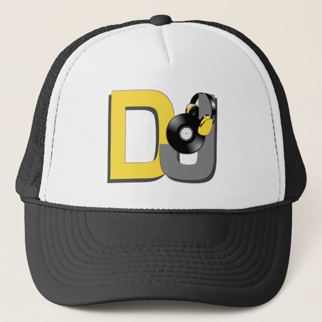 DJ custom hat - choose colour (Front)