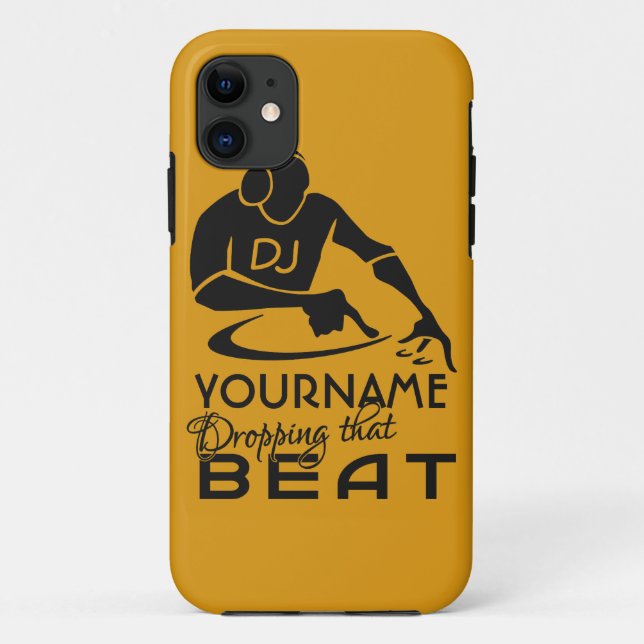 DJ custom iPhone case (Back)