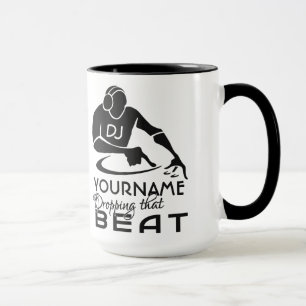 DJ custom mug - choose style
