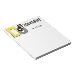 DJ custom notepads