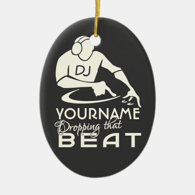 DJ custom ornament (Front)