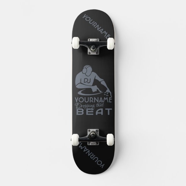 DJ custom skateboard (Front)