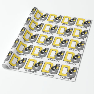 DJ custom wrapping paper