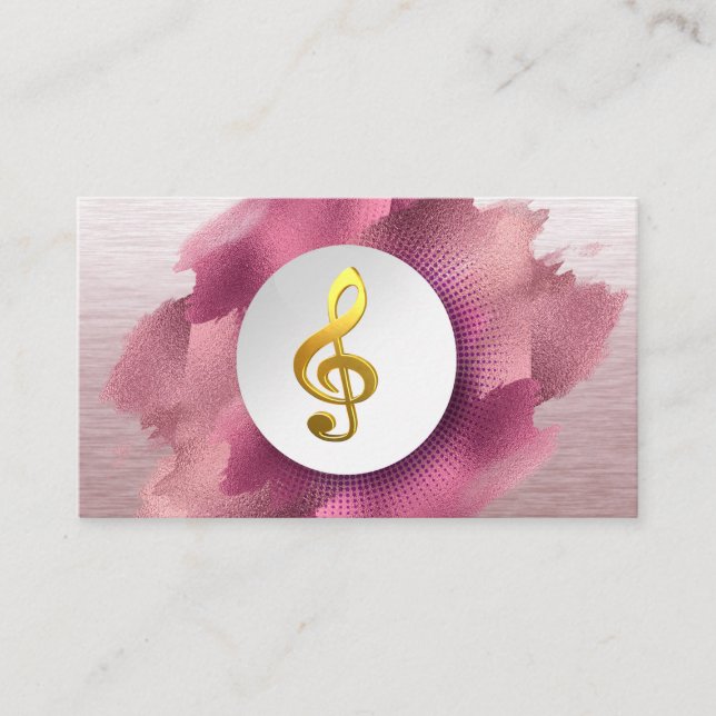 DJ Disc Jockey Electronic Business Card (Front)