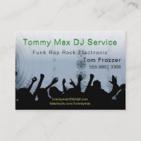 DJ Disc Jockey Funk Rap Rock Photo Template