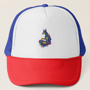 DJ Doberman – Club Vibe Party Dog Trucker Hat