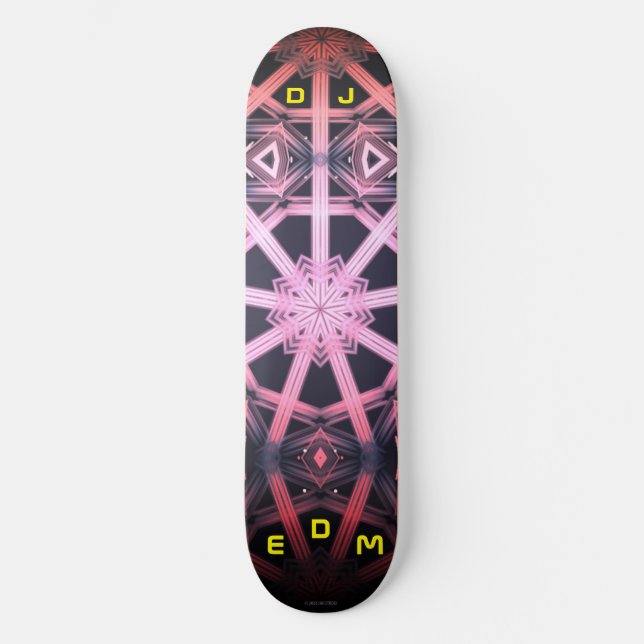Dj EDM Skateboard (Front)
