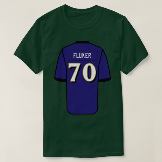 DJ Fluker Jersey T-Shirt (Design Front)