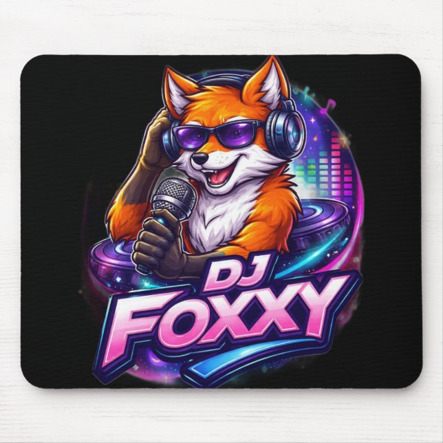DJ FOXXY 2 MOUSE PAD (Front)