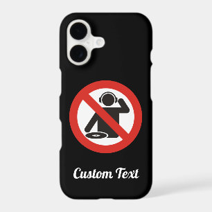 DJ free zone Case-Mate iPhone Case