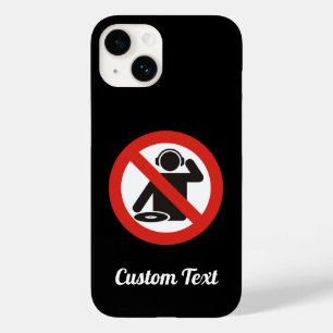 DJ free zone Case-Mate iPhone Case