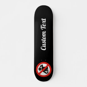 DJ free zone Skateboard Deck