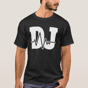 Dj Frequency Techno House Music EDM Rave DJ Disc J T-Shirt