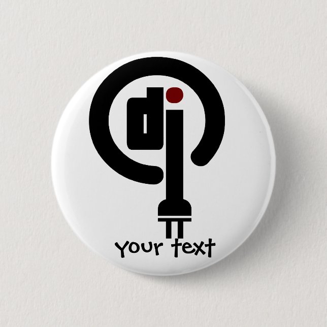 DJ gifts 6 Cm Round Badge (Front)