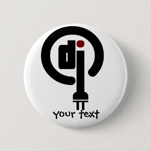 DJ gifts 6 Cm Round Badge