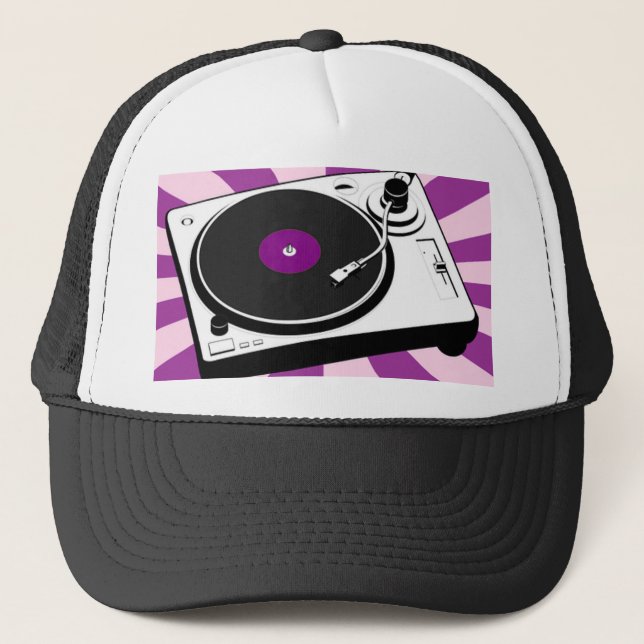DJ hat, for sale ! Trucker Hat (Front)