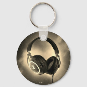 DJ Headphone Key Ring