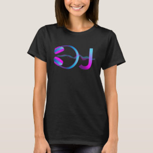 DJ Headphone Turntable Playing Recorded Music Hous T-Shirt