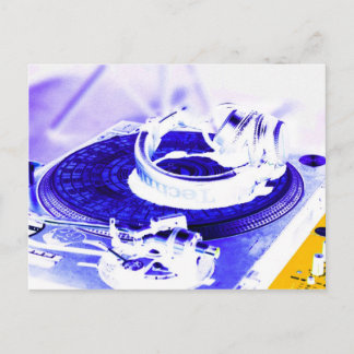 DJ Headphones 4 Postcard
