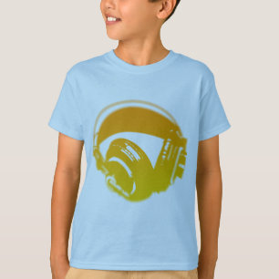 DJ Headphones - Music Disc Jockey DJing Loud T-Shirt