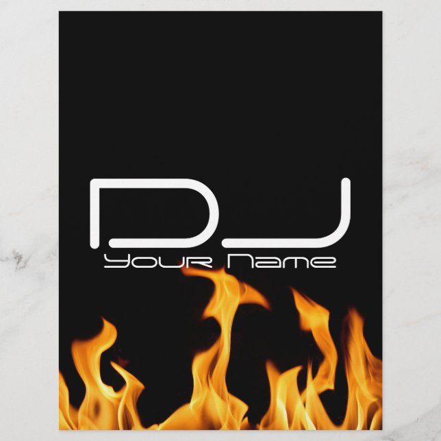 DJ "HEAT" Flyer (Front)