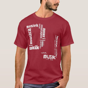 DJ in international Languages Shirt