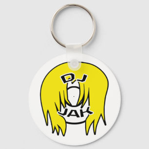DJ JAK Logo Keychain
