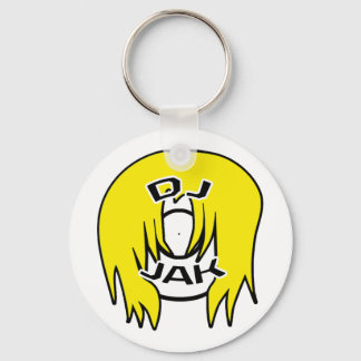 DJ JAK Logo Keychain