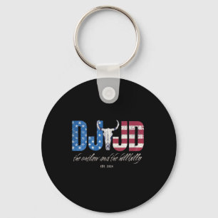 Dj Jd Ridin With The Outlaw And Hillbilly Trump 20 Key Ring