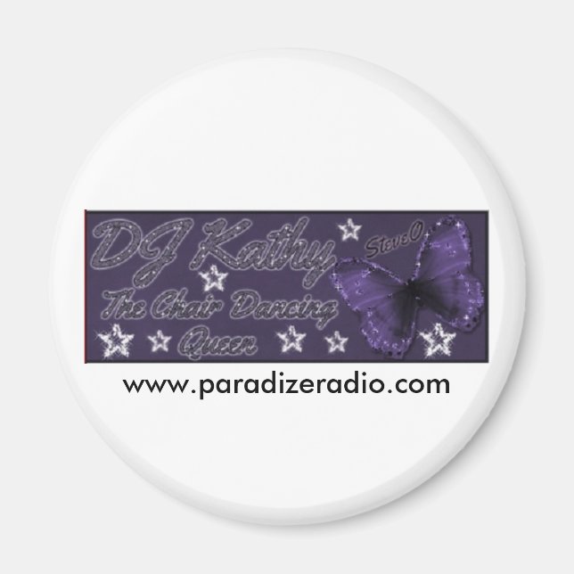 (DJ Kathy) Magnet (Front)