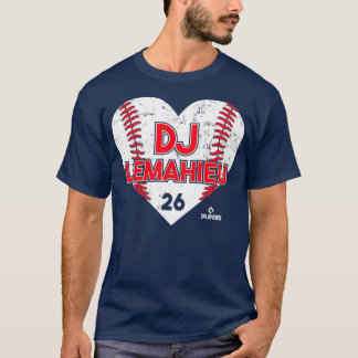 DJ LeMahieu  Heart Baseball  Apparel T-Shirt