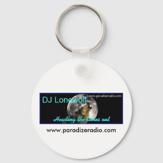 (DJ Lonewolf) Keychain/Keyring Key Ring