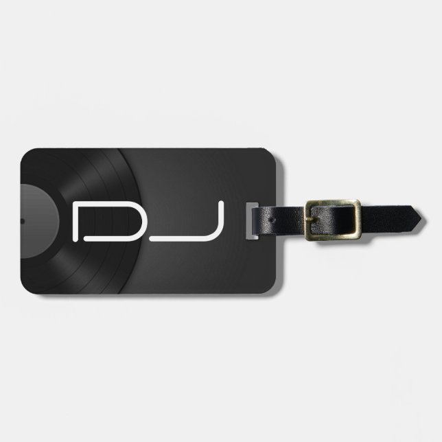 DJ Luggage Tag (Front Horizontal)