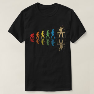 DJ Man Evolution  Turntable Humour Graphic Tee
