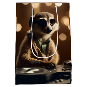 DJ Meerkat: Spinning Tracks in the Savanna, Medium Gift Bag