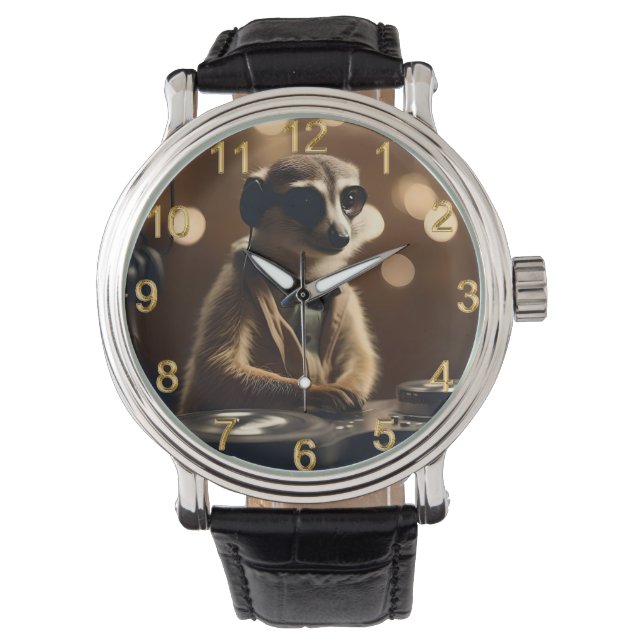 DJ Meerkat: Spinning Tracks in the Savanna, Watch (Front)