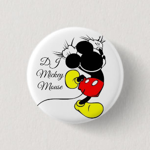 DJ Mickeymouse 3 Cm Round Badge