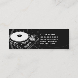 DJ MINI BUSINESS CARD
