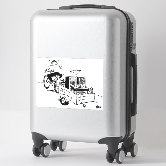 DJ Mobile Disco Record Player Cartoon (Suitcase)