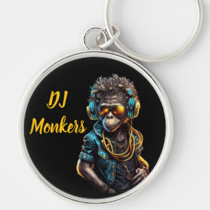 DJ Monkers Key Ring