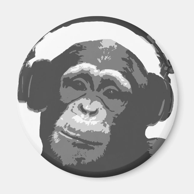 DJ MONKEY MAGNET (Front)