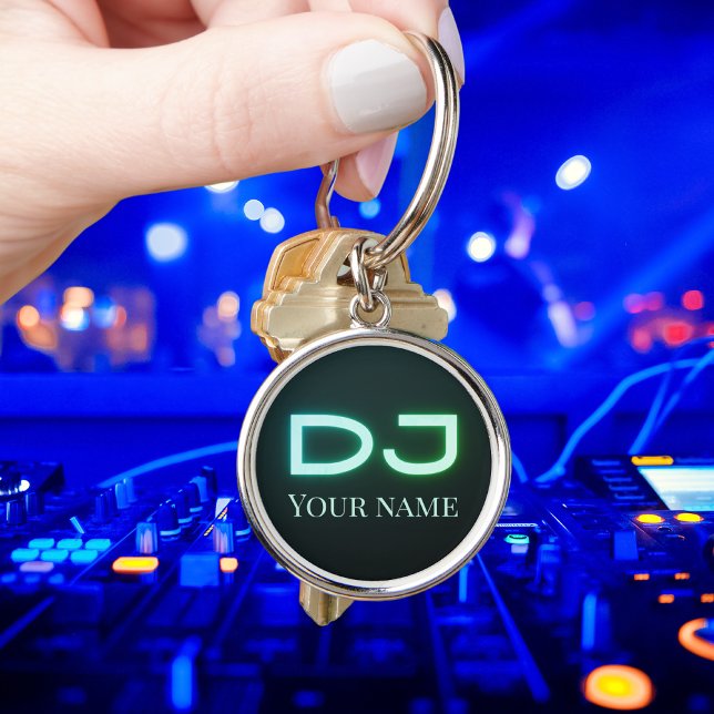 DJ music accessory personalizable  Key Ring (Creator Uploaded)