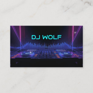 DJ Music Beat Professional Business Card