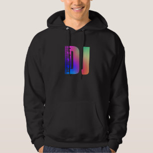 Dj Music Beat Vinyl Record Disc Jockey Hoodie